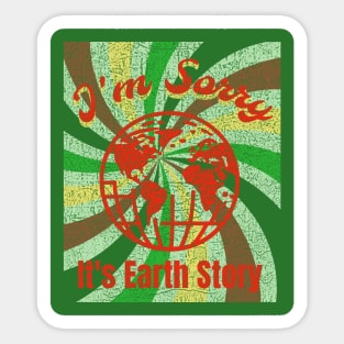 Earth Day T-shirt Sticker